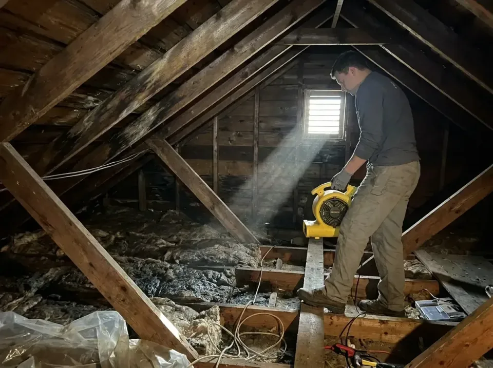attic-water-damage-drying-proc-007 — frequently asked questions, Emergency Water Extraction & 24/7 Flood Response in Avilla,…